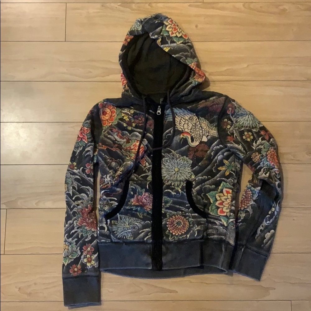 Lucky Brand Tokyo Tattoo Sweatshirt